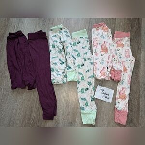 Set of Three Kids Bamboo Pajamas